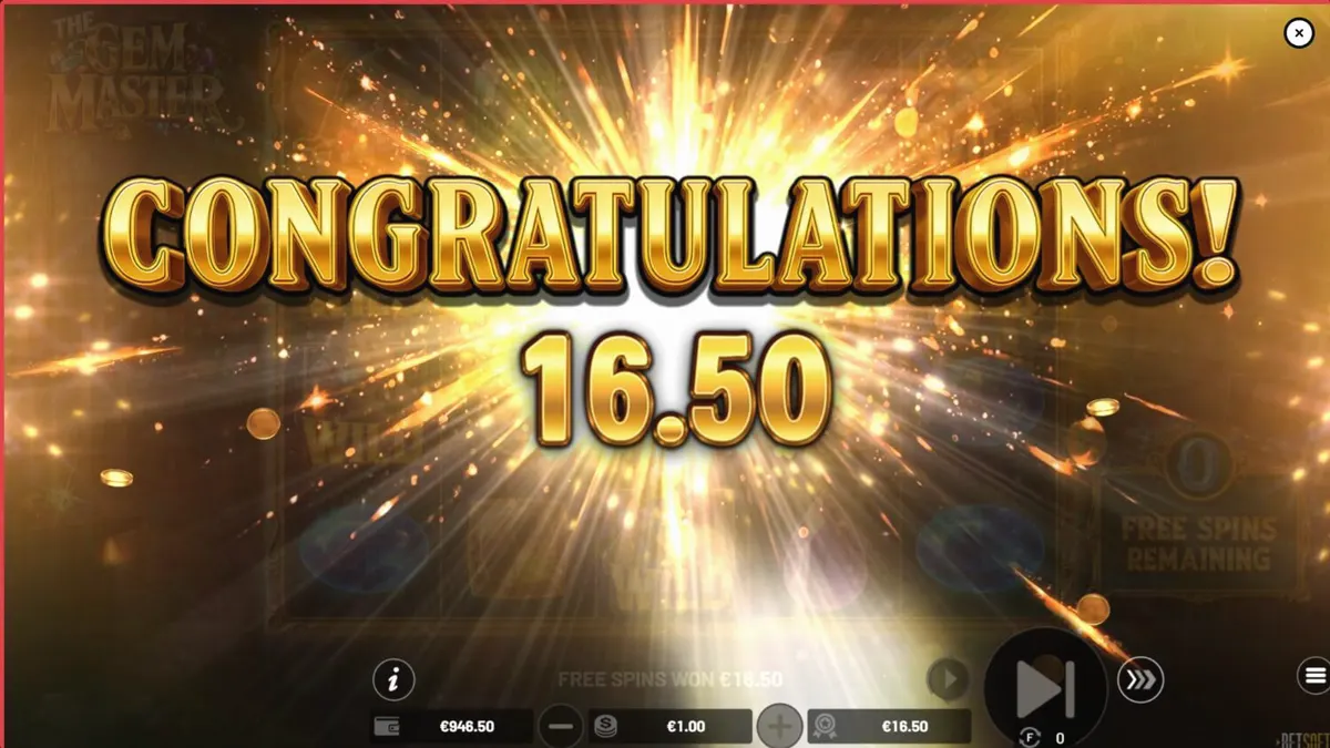 Tampilan visual slot The Gem Master dengan latar belakang bengkel perhiasan mewah