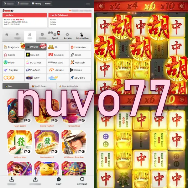 nuvo77 Masuk