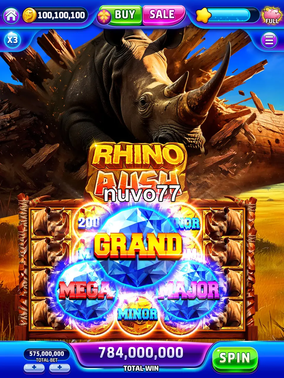 nuvo77 Tangkapan Layar Resmi APK